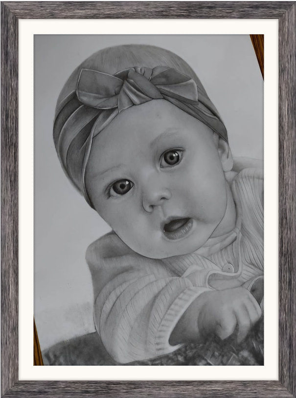Custom pencil sketch